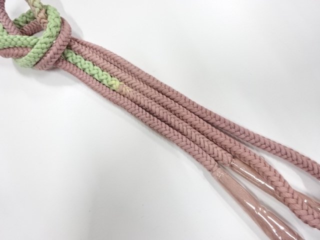 未使用品　正絹　手組帯締め
